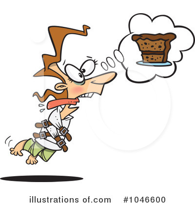 Royalty-Free (RF) Craving Clipart Illustration by toonaday - Stock Sample #1046600
