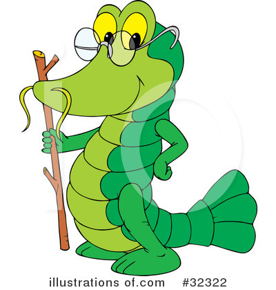 Royalty-Free (RF) Crawfish Clipart Illustration by Alex Bannykh - Stock Sample #32322