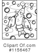 Crayfish Clipart #1156467 by Cory Thoman