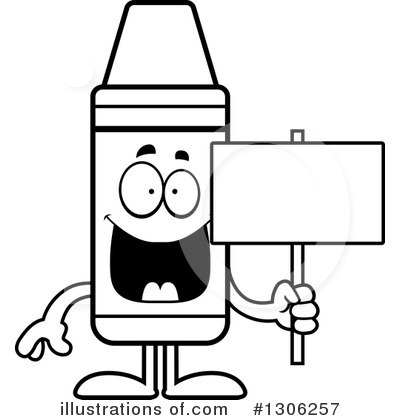 Royalty-Free (RF) Crayon Clipart Illustration by Cory Thoman - Stock Sample #1306257