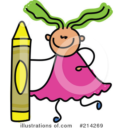 Royalty-Free (RF) Crayon Clipart Illustration by Prawny - Stock Sample #214269