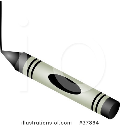 Royalty-Free (RF) Crayon Clipart Illustration by Prawny - Stock Sample #37364