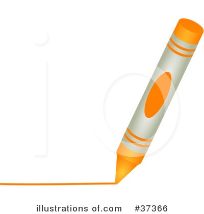 Royalty-Free (RF) Crayon Clipart Illustration by Prawny - Stock Sample #37366