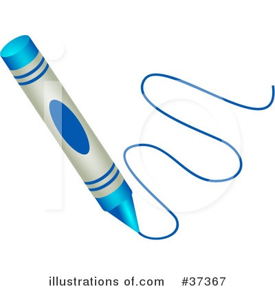 Royalty-Free (RF) Crayon Clipart Illustration by Prawny - Stock Sample #37367