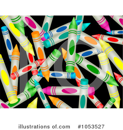 Royalty-Free (RF) Crayons Clipart Illustration by Prawny - Stock Sample #1053527