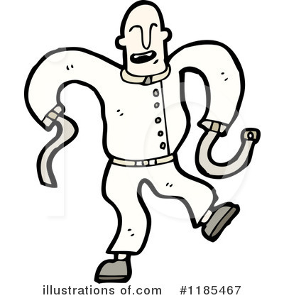 Crazy Man Clipart #1185467 by lineartestpilot