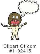 Crazy Man Clipart #1192415 by lineartestpilot
