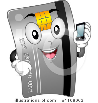 Royalty-Free (RF) Credit Card Clipart Illustration by BNP Design Studio - Stock Sample #1109003