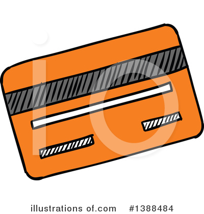 Royalty-Free (RF) Credit Card Clipart Illustration by Vector Tradition SM - Stock Sample #1388484
