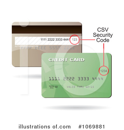 Royalty-Free (RF) Credit Cards Clipart Illustration by Arena Creative - Stock Sample #1069881