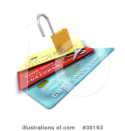 Credit Card Clipart #30193 by KJ Pargeter