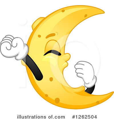 Royalty-Free (RF) Crescent Moon Clipart Illustration by BNP Design Studio - Stock Sample #1262504