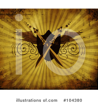Royalty-Free (RF) Crest Clipart Illustration by BNP Design Studio - Stock Sample #104380