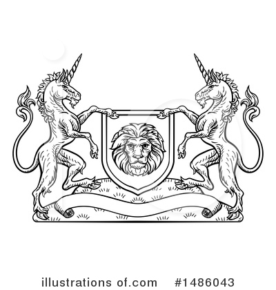 Royalty-Free (RF) Crest Clipart Illustration by AtStockIllustration - Stock Sample #1486043