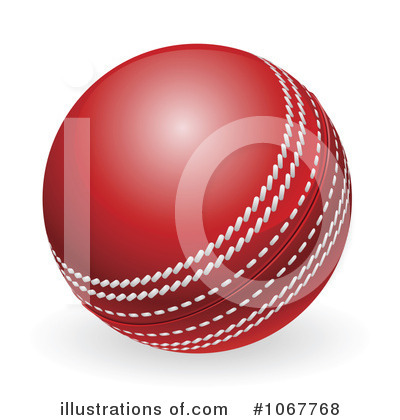 Royalty-Free (RF) Cricket Ball Clipart Illustration by AtStockIllustration - Stock Sample #1067768