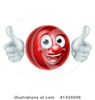 Royalty-Free (RF) Cricket Ball Clipart Illustration by AtStockIllustration - Stock Sample #1430996