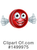 Cricket Ball Clipart #1499975 by AtStockIllustration