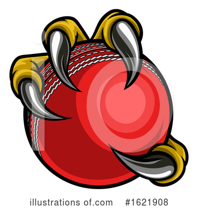 Royalty-Free (RF) Cricket Ball Clipart Illustration by AtStockIllustration - Stock Sample #1621908