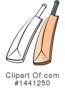 Cricket Bat Clipart #1441250 by Lal Perera