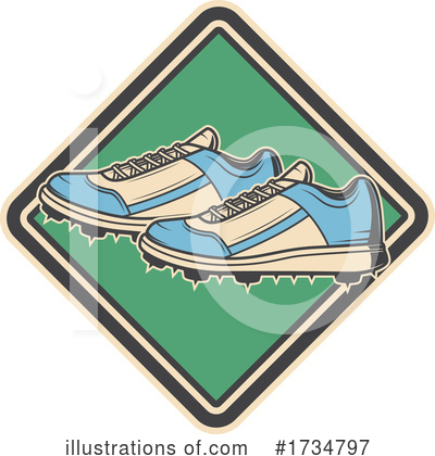 Cleats Clipart #1734797 by Vector Tradition SM