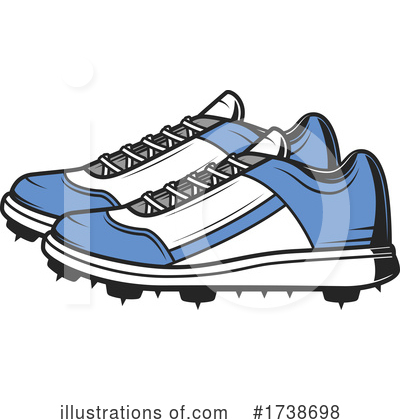 Cleats Clipart #1738698 by Vector Tradition SM