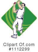 Cricket Player Clipart #1112299 by patrimonio