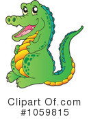 Crocodile Clipart #1059815 by visekart