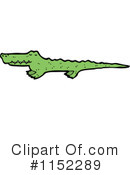 Crocodile Clipart #1152289 by lineartestpilot
