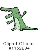 Crocodile Clipart #1152294 by lineartestpilot