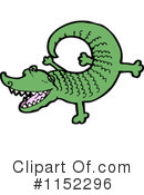 Crocodile Clipart #1152296 by lineartestpilot