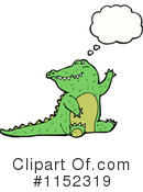 Crocodile Clipart #1152319 by lineartestpilot