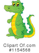 Crocodile Clipart #1154568 by visekart