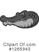 Crocodile Clipart #1265943 by Vector Tradition SM