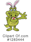 Crocodile Clipart #1283444 by Dennis Holmes Designs