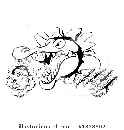 Royalty-Free (RF) Crocodile Clipart Illustration by AtStockIllustration - Stock Sample #1333602