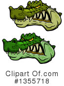 Crocodile Clipart #1355718 by Vector Tradition SM