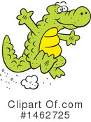 Crocodile Clipart #1462725 by Johnny Sajem