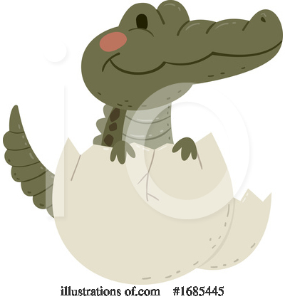Royalty-Free (RF) Crocodile Clipart Illustration by BNP Design Studio - Stock Sample #1685445