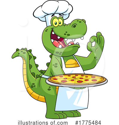 Alligator Clipart #1775484 by Hit Toon