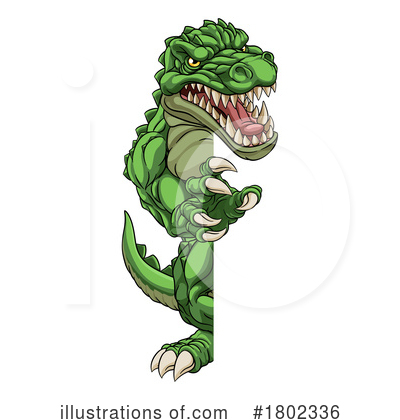 Royalty-Free (RF) Crocodile Clipart Illustration by AtStockIllustration - Stock Sample #1802336