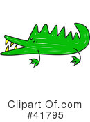 Crocodile Clipart #41795 by Prawny