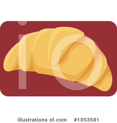 Croissant Clipart #1053581 by Any Vector