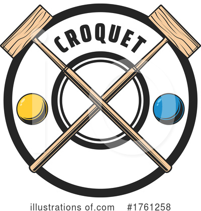 Royalty-Free (RF) Croquet Clipart Illustration by Vector Tradition SM - Stock Sample #1761258