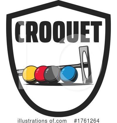 Croquet Clipart #1761264 by Vector Tradition SM