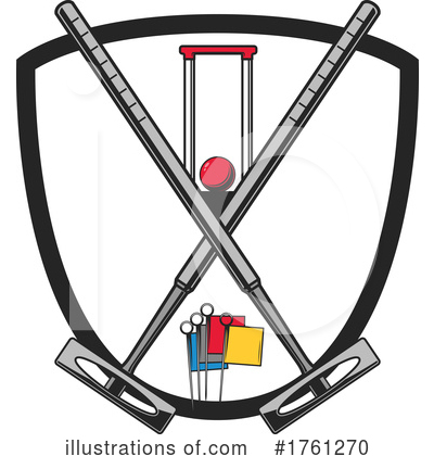 Croquet Clipart #1761270 by Vector Tradition SM