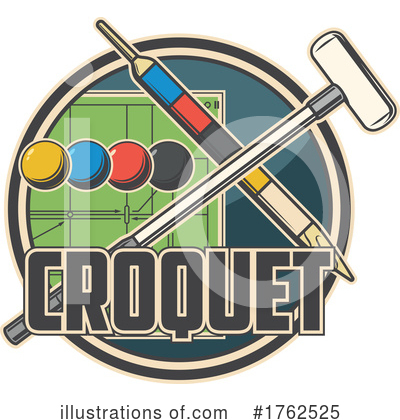 Royalty-Free (RF) Croquet Clipart Illustration by Vector Tradition SM - Stock Sample #1762525