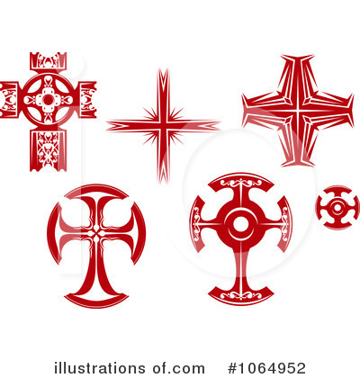 Royalty-Free (RF) Cross Clipart Illustration by Vector Tradition SM - Stock Sample #1064952