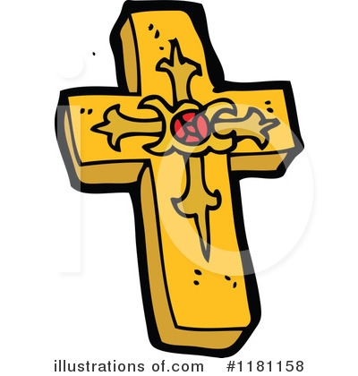 Royalty-Free (RF) Cross Clipart Illustration by lineartestpilot - Stock Sample #1181158