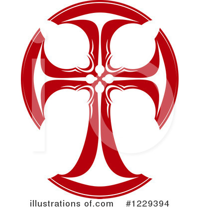 Royalty-Free (RF) Cross Clipart Illustration by Vector Tradition SM - Stock Sample #1229394
