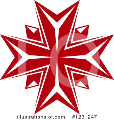 Royalty-Free (RF) Cross Clipart Illustration by Vector Tradition SM - Stock Sample #1231247